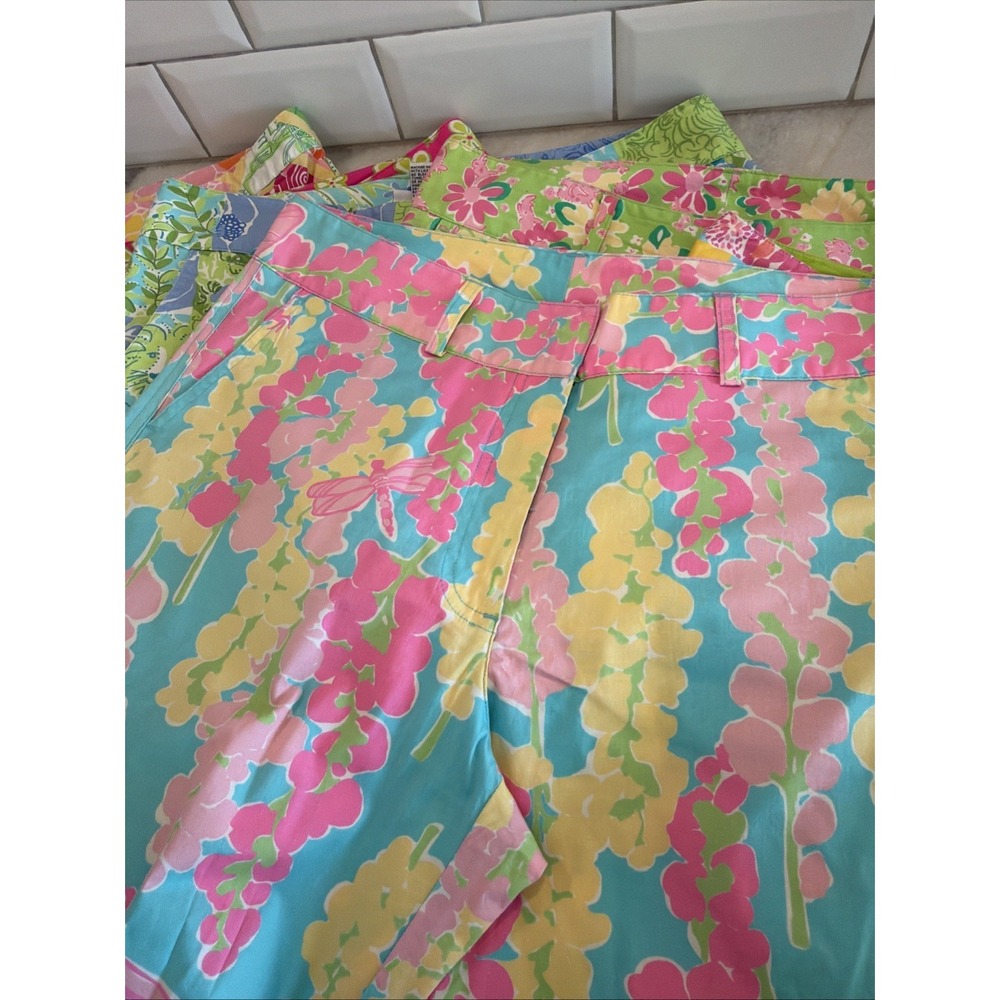 lot of 6 lilly pulitzer Capri Pants Size 8 GW0004 - Picture 7 of 9